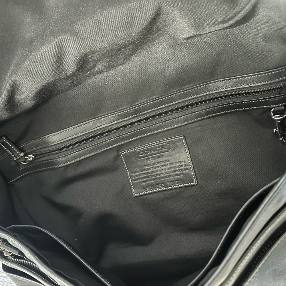 Vintage Coach Leather Briefcase. 70104. - Picture 5 of 7